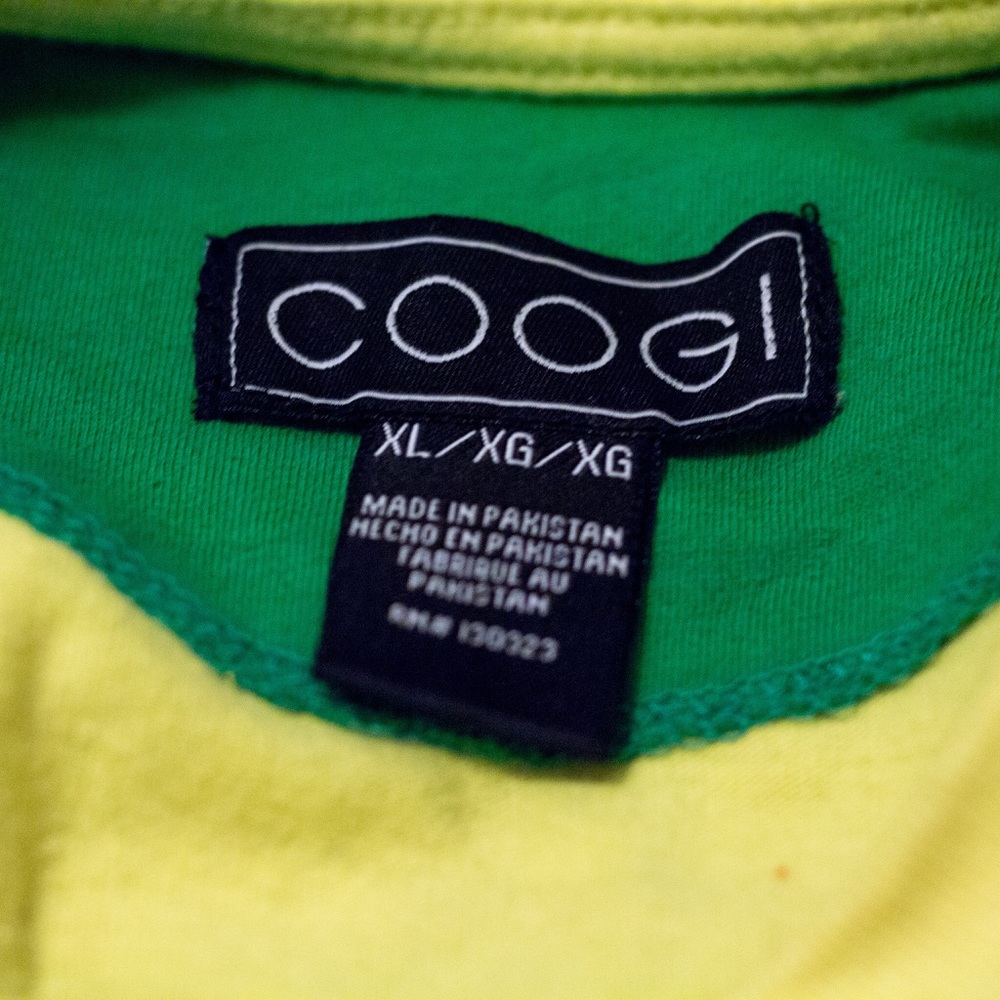 đź‘‘SOLDđź‘‘ authentic coogi yellow shirt - Picture 4 of 4